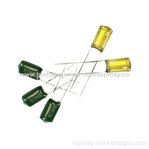 Film Capacitor with -40 to 85°C Operating Temperature and 1.0% at 1kHz Dissipation FactorNew